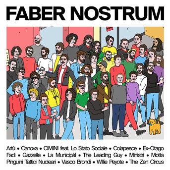 Compilation Faber Nostrum avec Vasco Brondi / Gazzelle / Ex Otago / Willie Peyote / Canova...
