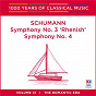 Album Schumann: Symphony No. 3 ?Rhenish' & Symphony No. 4 (1000 Years Of Classical Music, Vol. 41) de Sebastian Lang Lessing / The Tasmanian Symphony Orchestra / Robert Schumann