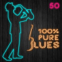Compilation 100% Pure Blues / 50 avec Peetie Wheatstraw / Charles Brown / John Lee Hooker / Sam Lightnin' Hopkins / B.B. King...