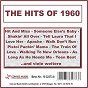 Compilation The Hits of 1960 avec Norrie Paramor & His Orchestra / John Barry / Tommy Bruce / The Bruisers / Adam Faith...